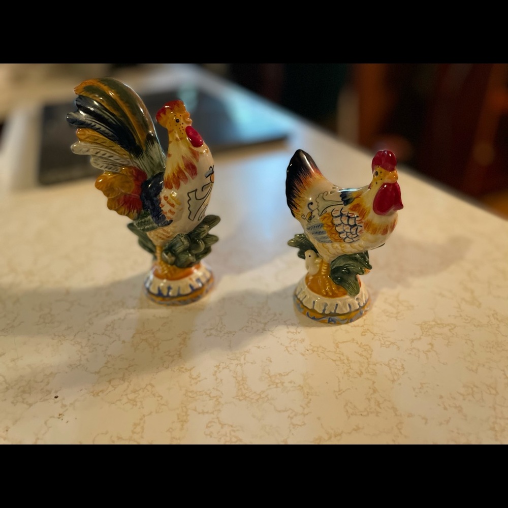 Fitz & Floyd salt and pepper set